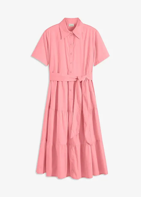 Jurk van elastische katoenmix, bonprix