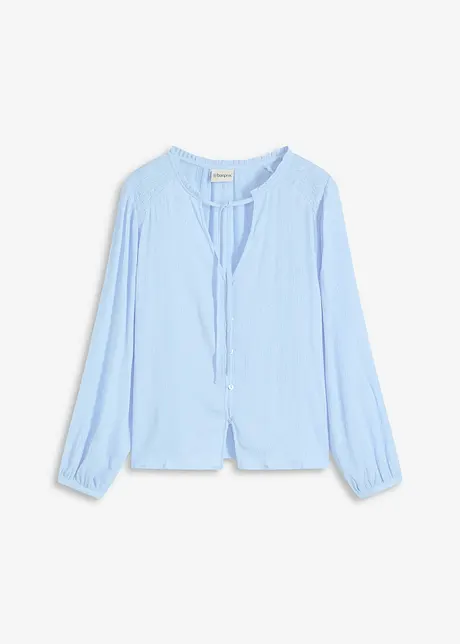 Blouse met gemetalliseerde strepen, bonprix