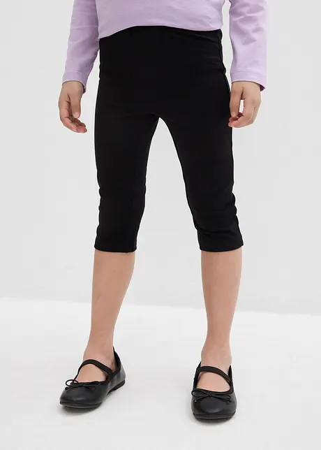 Capri legging van elastisch biologisch katoen (set van 2), bonprix