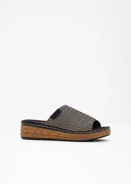 Rieker slippers met sleehak, Rieker