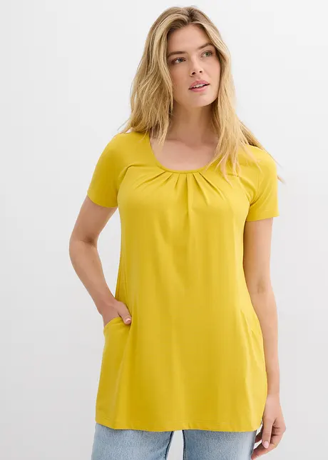 Longshirt met viscose, bonprix