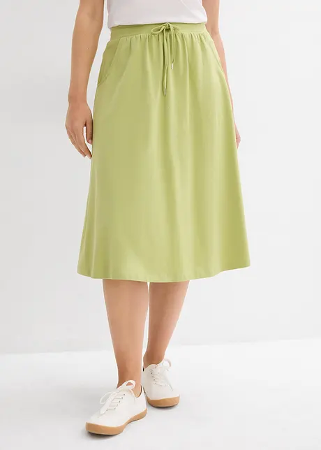 Jersey rok in een katoenmix, bonprix