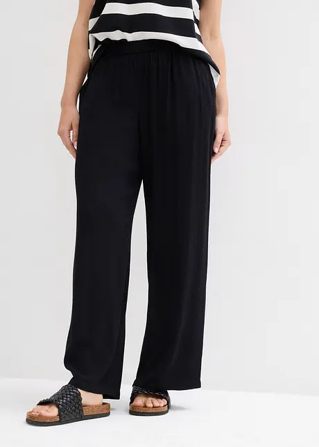 Palazzo broek van viscose, bonprix