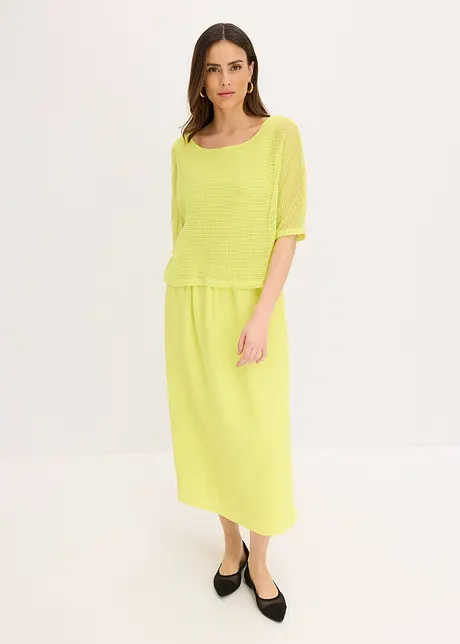 Jurk in 2-in-1 look, bonprix