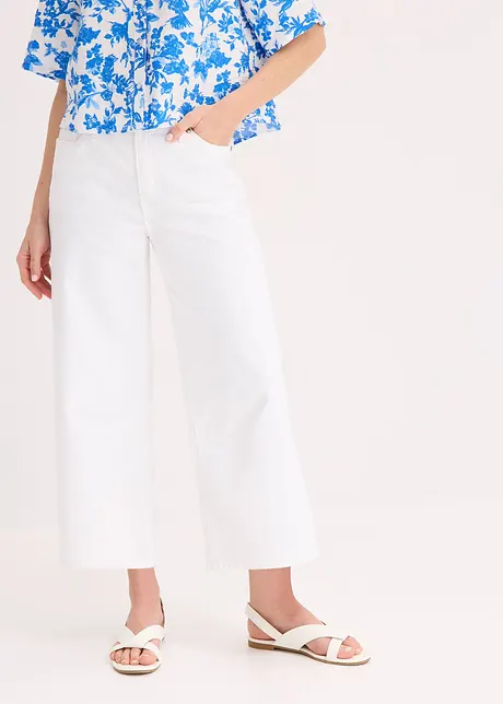 Culotte van een elastische katoenmix, bonprix