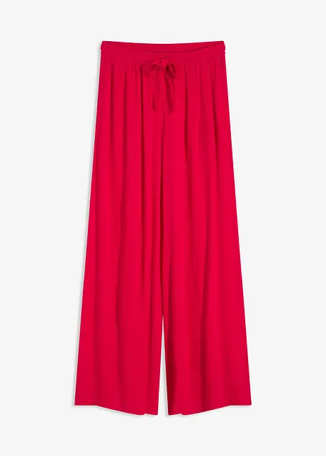 Wijde broek van soepele viscose, bonprix