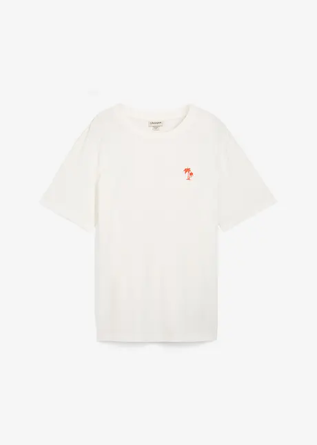 T-shirt met print achter, loose fit, bonprix