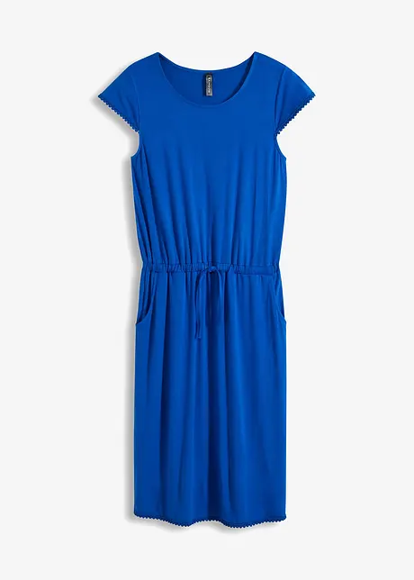 Jersey midi jurk van viscose met elastan, bonprix