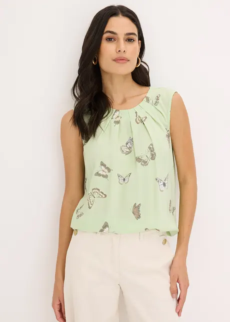 Blousetop van soepele viscose, bonprix