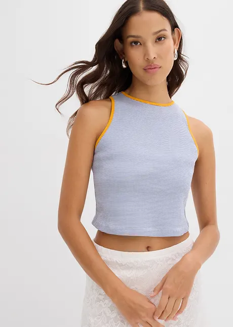 Tanktop van biologisch katoen, bonprix