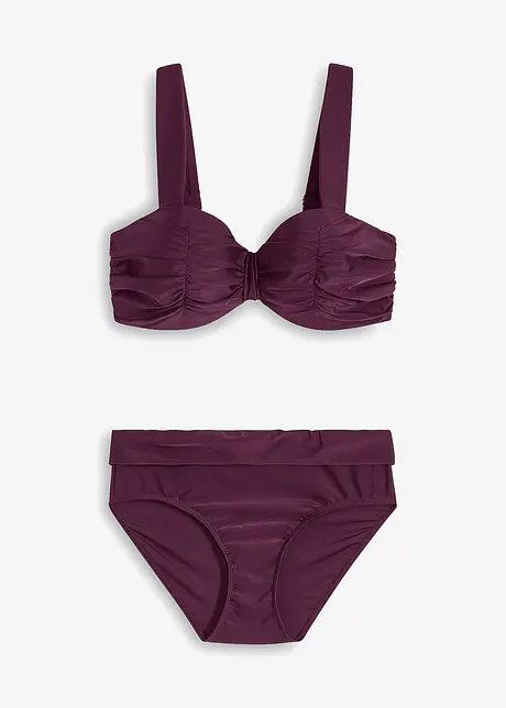 Balconette bikini (2-dlg. set) met gewatteerde bandjes, bonprix