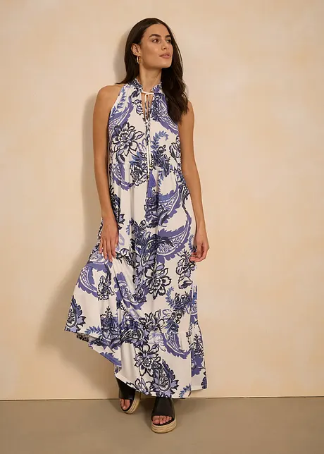 Gedessineerde jersey jurk, bonprix