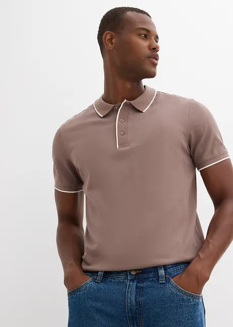 Piqué poloshirt van puur katoen, bonprix