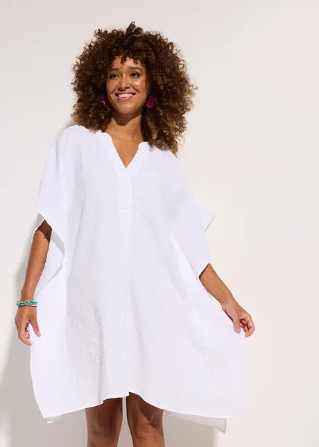Strandtuniek van mousseline, bonprix
