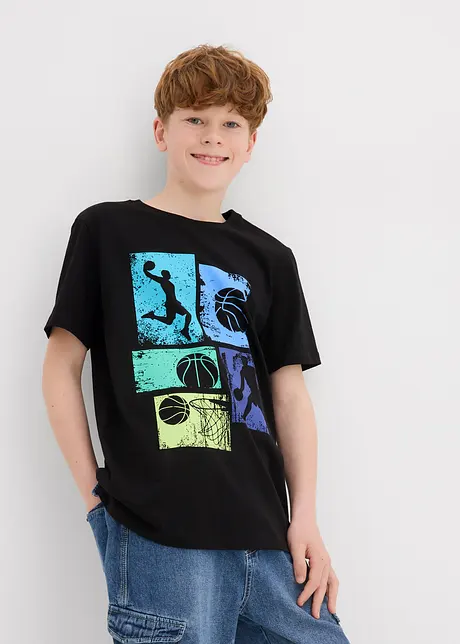 T-shirt van biologisch katoen, bonprix