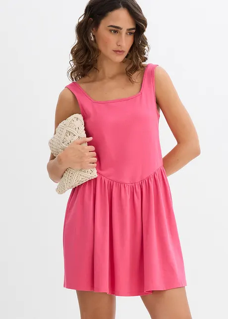 Lange top van een elastische katoenmix, bonprix