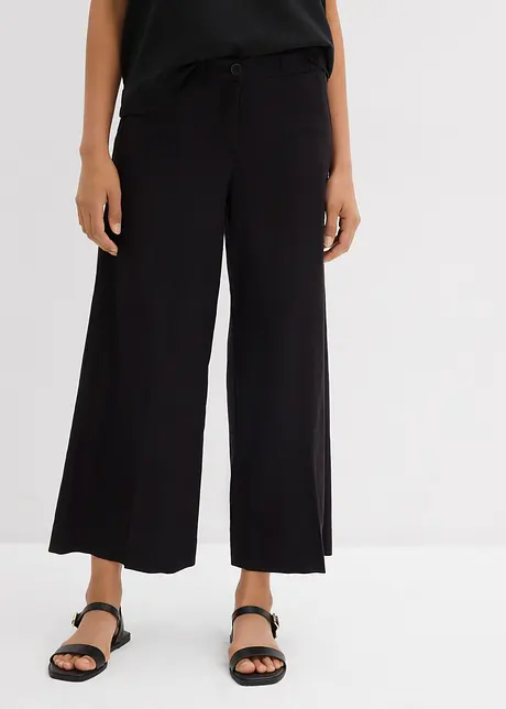 Culotte met een elastische tailleband in een soepele viscosemix, bonprix