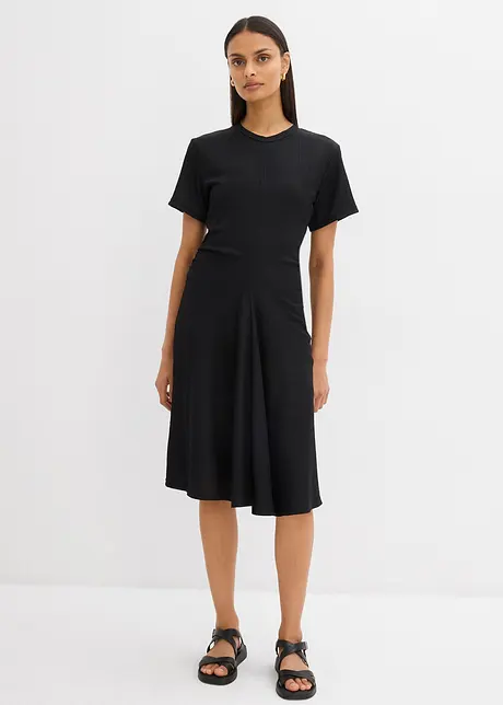 Shirtjurk van gestructureerde crêpe, bonprix