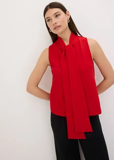 Top met strikkraag, bonprix