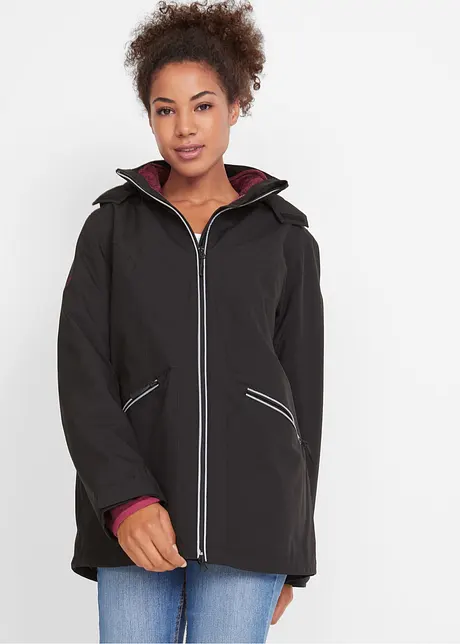 3-in-1 outdoor jas met fleece binnenjas, bonprix
