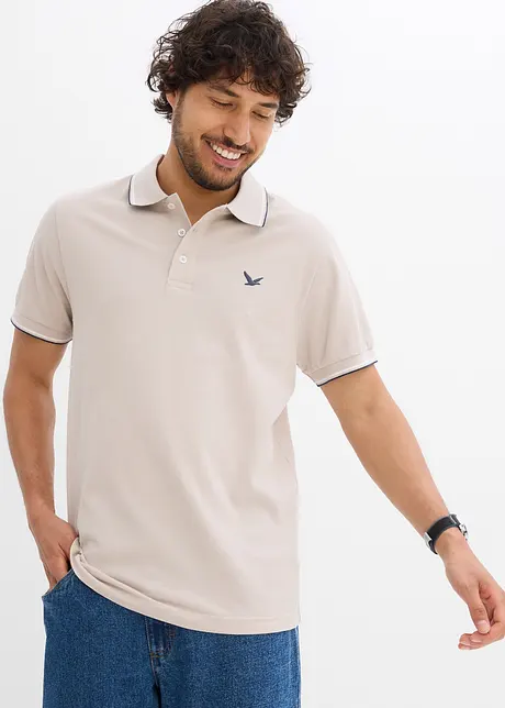 Piqué poloshirt van biologisch katoen, bonprix