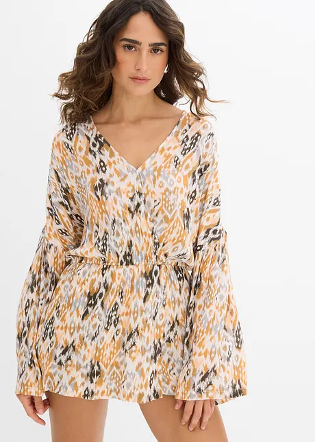 Korte jumpsuit van soepele viscose, bonprix