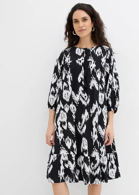 Tuniekjurk van pure viscose, bonprix