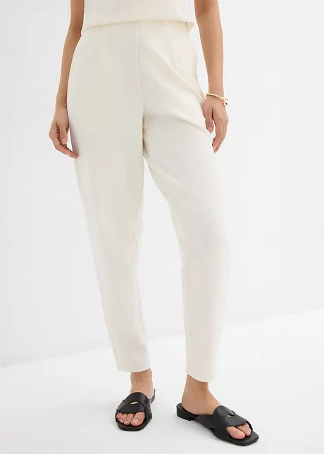 Capri broek van piqué, bonprix