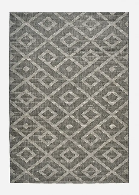 Binnen- en buitenkleed met grafisch patroon, bonprix