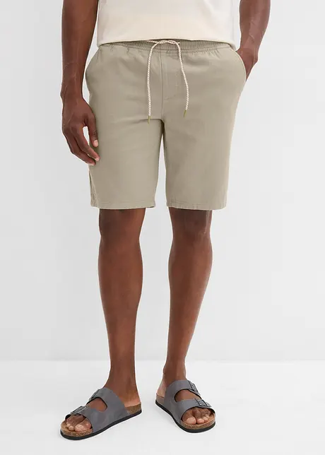 Instap bermuda van puur katoen, regular fit, bonprix