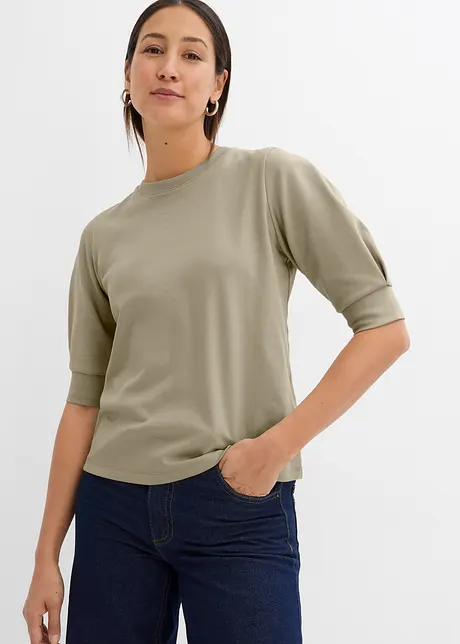 Shirt met pofmouwen, bonprix