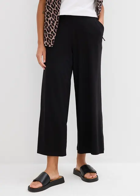 7/8 broek van biologisch katoen met stretch, bonprix