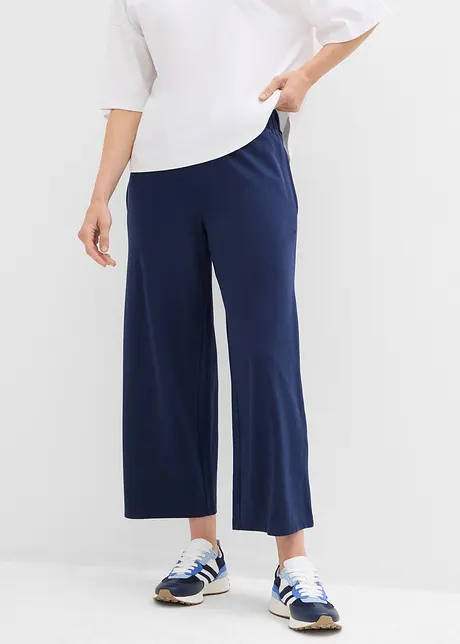 Culotte met zakken en comfortband, bonprix