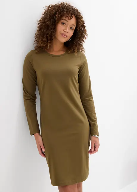 Jersey jurk (set van 2), bonprix