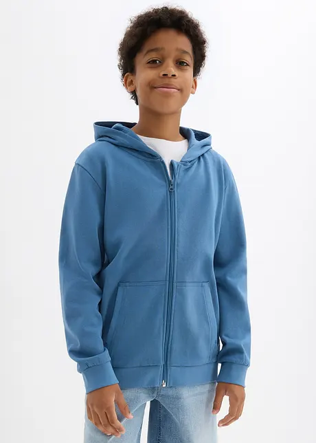 Sweatvest met capuchon, bonprix