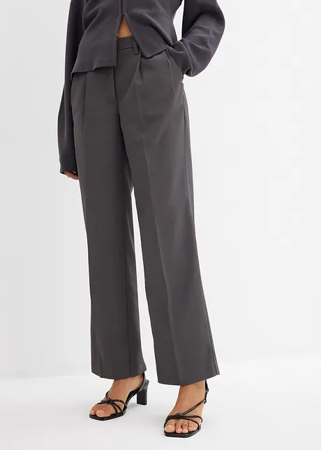 Bandplooibroek barrel fit, bonprix