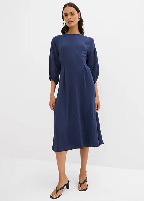 Jurk van crinkle, bonprix