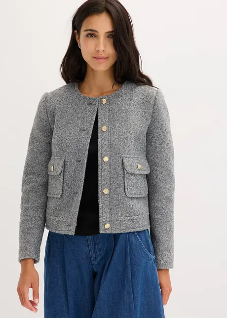 Bomber van bouclé, bonprix