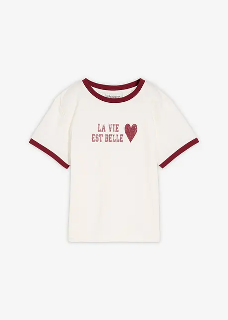 T-shirt van biologisch katoen, bonprix
