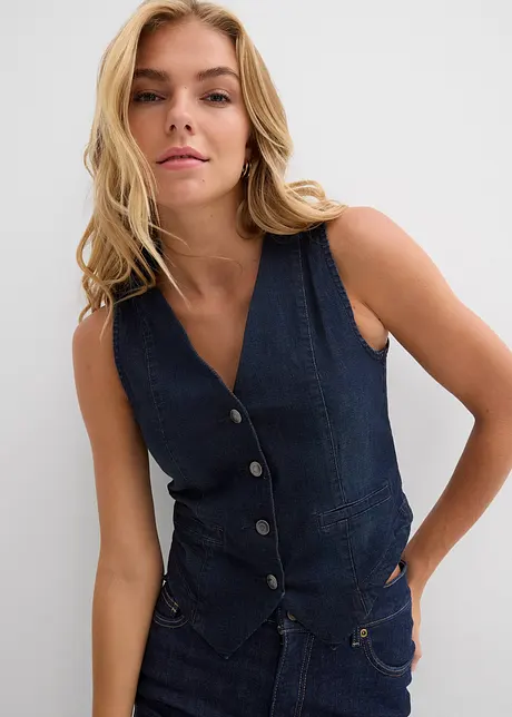 Jeans gilet, bonprix