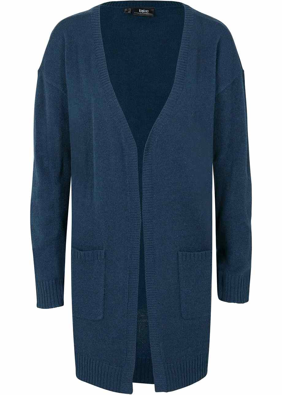 Basic vest donkerblauw