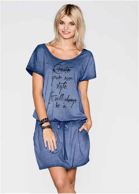 Jersey jurk van puur katoen, bonprix