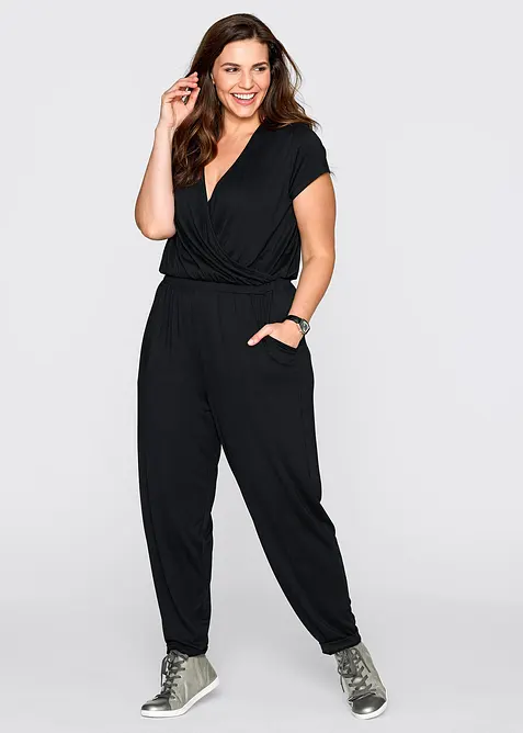 Jersey jumpsuit gemaakt van een viscosemix, bonprix