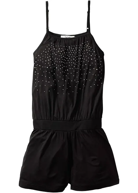 Meisjes jumpsuit met studs, bonprix