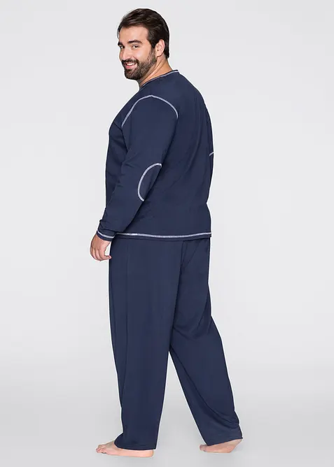 Pyjama met lange mouwen van katoen., bonprix
