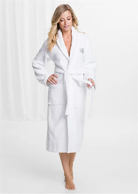 Frotté badjas van katoen, bonprix