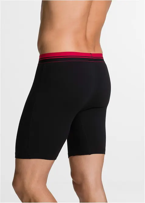 Strakke lange boxershorts (set van 2), bonprix