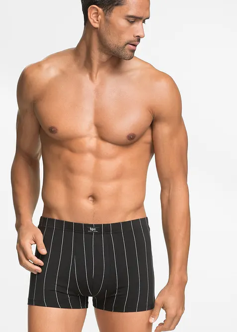 Strakke boxershorts met katoen (set van 3), bonprix