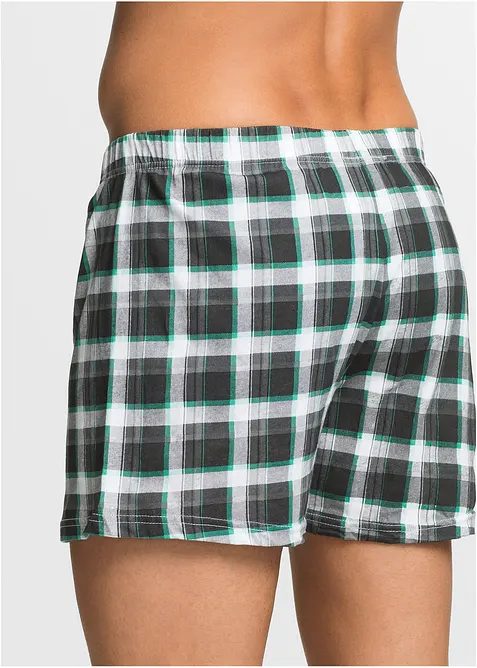 Wijde jersey boxershorts met katoen (set van 3), bonprix