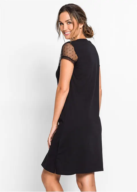 Kort nachthemd van puur biologisch katoen, bonprix